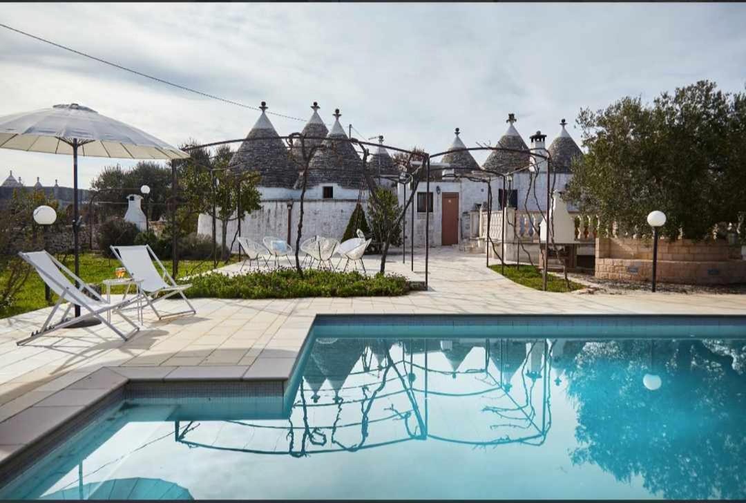 Trulli Azzalema With Exclusive Pool Villa Brindisi Exterior foto